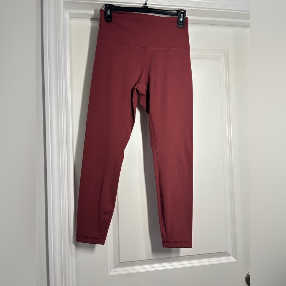 Lululemon Wunder Under HR 25"-size 8-Color-Mulled Wine
